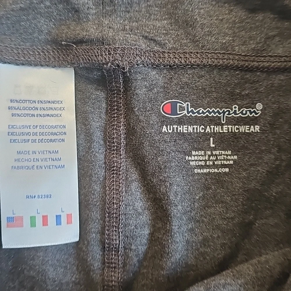 NWT Champion Dark Gray Biker Shorts (Girls)